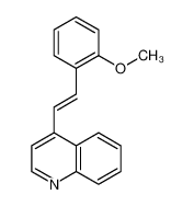 Quinoline, 4-(o-methoxystyryl)- CAS:2859-57-6 manufacturer & supplier