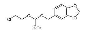 5-((1-(2-chloroethoxy)ethoxy)methyl)benzo[d][1,3]dioxole CAS:2859-77-0 manufacturer & supplier