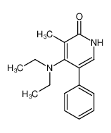 4-diethylamino-3-methyl-5-phenyl-1H-pyridin-2-one CAS:28595-30-4 manufacturer & supplier