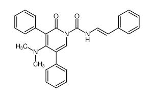 4-Dimethylamino-3,5-diphenyl-N-styrylcarbamyl-2-pyridon CAS:28595-37-1 manufacturer & supplier