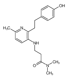 3-{2-[2-(4-Hydroxy-phenyl)-ethyl]-6-methyl-pyridin-3-ylamino}-N,N-dimethyl-propionamide CAS:28596-32-9 manufacturer & supplier