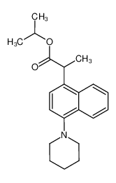 2-(4-Piperidin-1-yl-naphthalen-1-yl)-propionic acid isopropyl ester CAS:28597-87-7 manufacturer & supplier