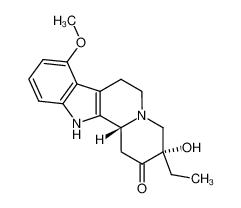 (3S,12bR)-3-Ethyl-3-hydroxy-8-methoxy-3,4,6,7,12,12b-hexahydro-1H-indolo[2,3-a]quinolizin-2-one CAS:285983-19-9 manufacturer & supplier