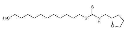 dodecyl ((tetrahydrofuran-2-yl)methyl)carbamodithioate CAS:285986-40-5 manufacturer & supplier