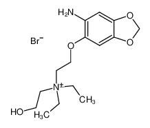 [2-(6-aminobenzo[1,3]dioxol-5-yloxy)ethyl]diethyl-(2-hydroxyethyl)ammonium bromide CAS:285987-56-6 manufacturer & supplier