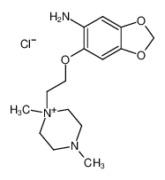 1-[2-(6-aminobenzo[1,3]dioxol-5-yloxy)ethyl]-1,4-dimethylpiperazin-1-ium chloride CAS:285987-59-9 manufacturer & supplier