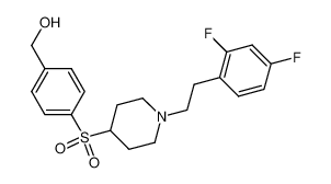 1-[2-(2,4-Difluorophenyl)ethyl]-4-(4-hydroxymethylphenylsulphonyl)piperidine CAS:285995-04-2 manufacturer & supplier