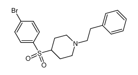 4-(4-Bromophenylsulphonyl)-1-(2-phenylethyl)piperidine CAS:285995-06-4 manufacturer & supplier