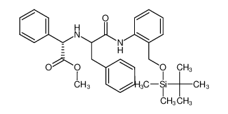 methyl (2S)-2-((1-((2-(((tert-butyldimethylsilyl)oxy)methyl)phenyl)amino)-1-oxo-3-phenylpropan-2-yl)amino)-2-phenylacetate CAS:285996-39-6 manufacturer & supplier