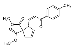 (S)-2-[(Z)-2-((R)-Toluene-4-sulfinyl)-vinyl]-cyclopent-3-ene-1,1-dicarboxylic acid dimethyl ester CAS:286012-80-4 manufacturer & supplier