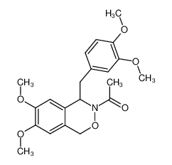 3-acetyl-4-(3,4-dimethoxy-benzyl)-6,7-dimethoxy-3,4-dihydro-1H-benzo[d][1,2]oxazine CAS:28608-54-0 manufacturer & supplier