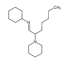 Cyclohexyl-[2-piperidin-1-yl-hept-(E)-ylidene]-amine CAS:28608-61-9 manufacturer & supplier