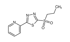 2-[5-(propane-1-sulfonyl)-[1,3,4]thiadiazol-2-yl]-pyridine CAS:28609-10-1 manufacturer & supplier