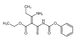 ethyl 3-amino-2-((phenoxycarbonyl)carbamothioyl)pent-2-enoate CAS:28613-12-9 manufacturer & supplier