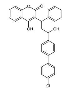 3-[3-(4'-Chloro-biphenyl-4-yl)-3-hydroxy-1-phenyl-propyl]-4-hydroxy-chromen-2-one CAS:28614-06-4 manufacturer & supplier