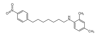 N-(7-(p-Nitrophenyl)-heptyl)-2,4-dimethylanilin CAS:28616-67-3 manufacturer & supplier