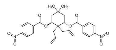 (1S,3S)-2,2-diallyl-5,5-dimethylcyclohexane-1,3-diyl bis(4-nitrobenzoate) CAS:28619-88-7 manufacturer & supplier