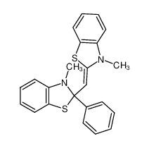 3,3'-dimethyl-2-phenyl-2,3,2',3'-tetrahydro-2,2'-methanylylidene-bis-benzothiazole CAS:2862-22-8 manufacturer & supplier