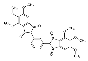 2,2'-(1,3-phenylene)bis(4,5,6-trimethoxy-1H-indene-1,3(2H)-dione) CAS:28622-38-0 manufacturer & supplier