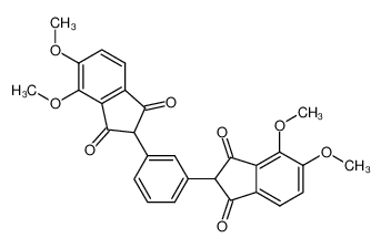 2,2'-(1,3-phenylene)bis(4,5-dimethoxy-1H-indene-1,3(2H)-dione) CAS:28622-39-1 manufacturer & supplier