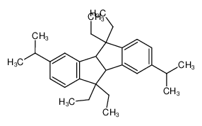 5,5,10,10-Tetraethyl-3,8-diisopropyl-4b,5,9b,10-tetrahydro-indeno[2,1-a]indene CAS:28622-49-3 manufacturer & supplier