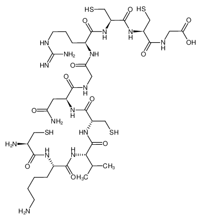 L-cysteinyl-L-lysyl-L-valyl-L-cysteinyl-L-asparaginylglycyl-L-arginyl-L-cysteinyl-L-cysteinylglycine CAS:286378-32-3 manufacturer & supplier