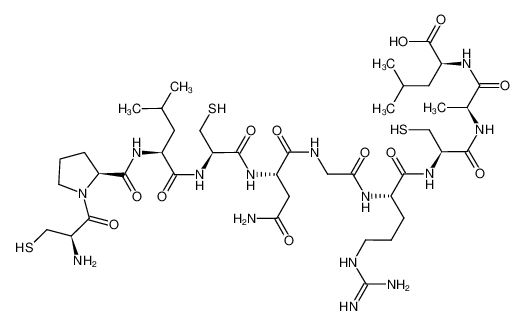 L-cysteinyl-L-prolyl-L-leucyl-L-cysteinyl-L-asparaginylglycyl-L-arginyl-L-cysteinyl-L-alanyl-L-leucine CAS:286378-34-5 manufacturer & supplier