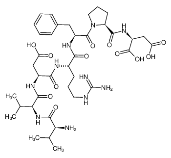 L-valyl-L-valyl-L-aspartyl-L-arginyl-L-phenylalanyl-L-prolyl-L-aspartic acid CAS:286378-84-5 manufacturer & supplier