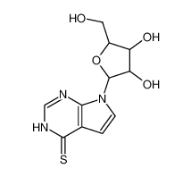 7-[3,4-dihydroxy-5-(hydroxymethyl)oxolan-2-yl]-1H-pyrrolo[2,3-d]pyrimidine-4-thione CAS:2864-21-3 manufacturer & supplier