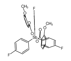 tris(p-fluorophenyl)antimony(V) bis(2-methoxybenzoate) CAS:286401-37-4 manufacturer & supplier