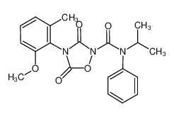 N-isopropyl-4-(2-methoxy-6-methylphenyl)-3,5-dioxo-N-phenyl-1,2,4-oxadiazolidine-2-carboxamide CAS:286415-81-4 manufacturer & supplier