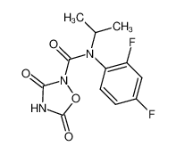 N-(2,4-difluorophenyl)-N-isopropyl-3,5-dioxo-1,2,4-oxadiazolidine-2-carboxamide CAS:286418-94-8 manufacturer & supplier