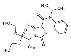 diethyl (1-(2-(isopropyl(phenyl)carbamoyl)-3,5-dioxo-1,2,4-oxadiazolidin-4-yl)ethyl)phosphonate CAS:286419-52-1 manufacturer & supplier