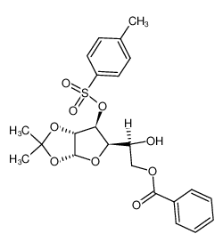 6-O-Benzoyl-1,2-O-isopropyliden-3-O-tosyl-β-L-idofuranose CAS:28642-58-2 manufacturer & supplier