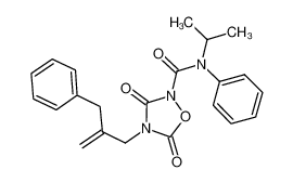 4-(2-benzylallyl)-N-isopropyl-3,5-dioxo-N-phenyl-1,2,4-oxadiazolidine-2-carboxamide CAS:286421-83-8 manufacturer & supplier