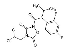 4-(2,2-dichloroethyl)-N-(2,4-difluorophenyl)-N-isopropyl-3,5-dioxo-1,2,4-oxadiazolidine-2-carboxamide CAS:286422-06-8 manufacturer & supplier