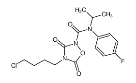 4-(4-chlorobutyl)-N-(4-fluorophenyl)-N-isopropyl-3,5-dioxo-1,2,4-oxadiazolidine-2-carboxamide CAS:286422-44-4 manufacturer & supplier