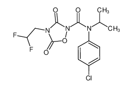 N-(4-chlorophenyl)-4-(2,2-difluoroethyl)-N-isopropyl-3,5-dioxo-1,2,4-oxadiazolidine-2-carboxamide CAS:286422-74-0 manufacturer & supplier