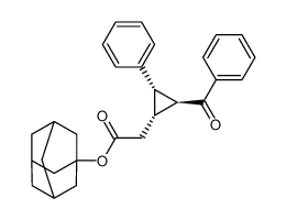 rel-adamantan-1-yl 2-((1R,2S,3S)-2-benzoyl-3-phenylcyclopropyl)acetate CAS:286433-57-6 manufacturer & supplier