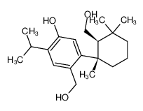 4-Hydroxymethyl-5-((1S,2S)-2-hydroxymethyl-1,3,3-trimethyl-cyclohexyl)-2-isopropyl-phenol CAS:28644-94-2 manufacturer & supplier