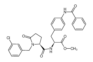 N-(3-chlorobenzyl)-L-pyroglutamyl-L-4-(phenylcarbonylamino)phenylalanine methyl ester CAS:286456-06-2 manufacturer & supplier