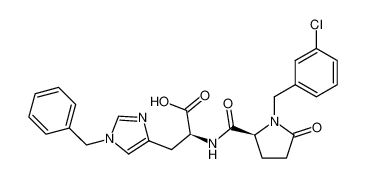 N-(3-chlorobenzyl)-L-pyroglutamyl-L-(N'-benzyl)histidine CAS:286456-14-2 manufacturer & supplier