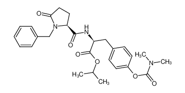 N-(benzyl)-L-pyroglutamyl-L-4-(N,N-dimethylcarbamyloxy)phenylalanine isopropyl ester CAS:286456-21-1 manufacturer & supplier