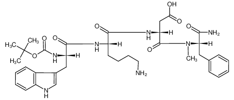 Boc-Trp-Lys-D-Asp-N-MePhe-NH2 CAS:286461-79-8 manufacturer & supplier