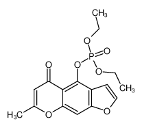 4-diethoxyphosphoryloxy-7-methyl-furo[3,2-g]chromen-5-one CAS:2865-39-6 manufacturer & supplier