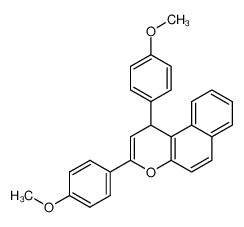 1,3-bis-(4-methoxy-phenyl)-1H-benzo[f]chromene CAS:28656-29-3 manufacturer & supplier