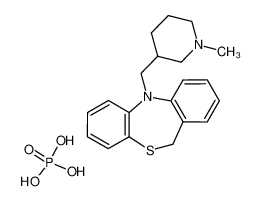 5-(1-methyl-piperidin-3-ylmethyl)-5,11-dihydro-dibenzo[b,e][1,4]thiazepine; phosphate (2:3) CAS:28660-93-7 manufacturer & supplier