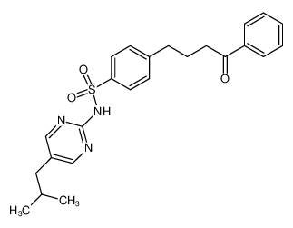 N-(5-isobutyl-pyrimidin-2-yl)-4-(4-oxo-4-phenyl-butyl)-benzenesulfonamide CAS:28662-21-7 manufacturer & supplier