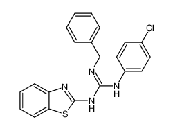 N-benzothiazol-2-yl-N'-benzyl-N'-(4-chloro-phenyl)-guanidine CAS:28663-55-0 manufacturer & supplier