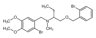 (R)-N-(2-bromo-4,5-dimethoxybenzyl)-1-((2-bromobenzyl)oxy)-N-methylbutan-2-amine CAS:286688-17-3 manufacturer & supplier